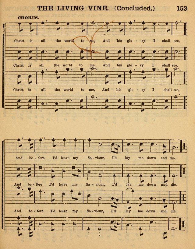 The Sabbath School Minstrel: being a collection of the most popular hymns and tunes, together with a great variety of the best anniversary pieces. The whole forming a complete manual ... page 155