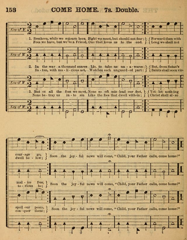 The Sabbath School Minstrel: being a collection of the most popular hymns and tunes, together with a great variety of the best anniversary pieces. The whole forming a complete manual ... page 160