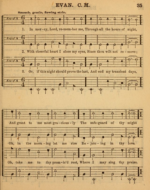 The Sabbath School Minstrel: being a collection of the most popular hymns and tunes, together with a great variety of the best anniversary pieces. The whole forming a complete manual ... page 35