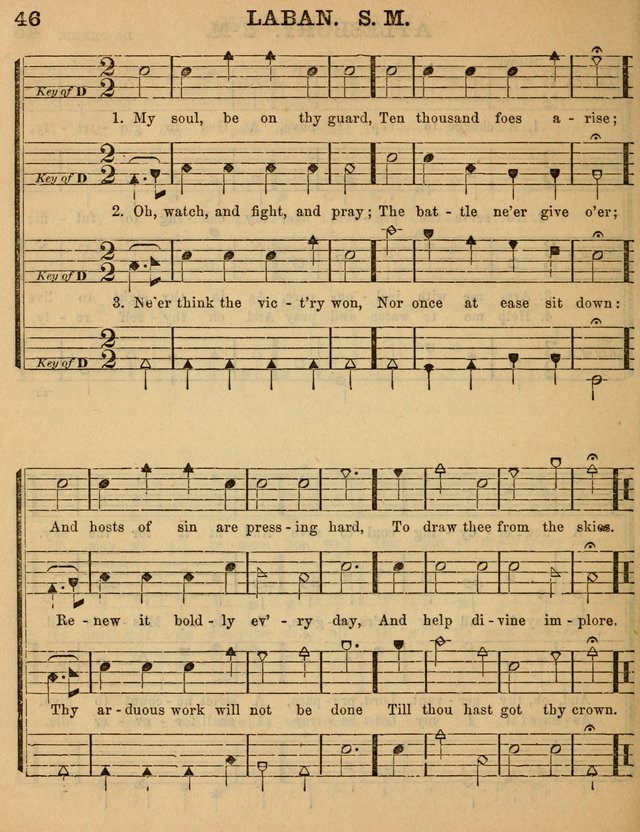 The Sabbath School Minstrel: being a collection of the most popular hymns and tunes, together with a great variety of the best anniversary pieces. The whole forming a complete manual ... page 46