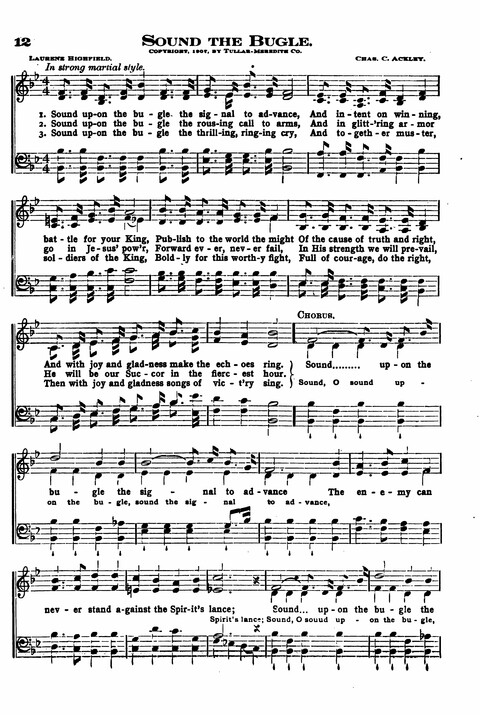 Sunday School Melodies: a Collection of new and Standard Hymns for the Sunday School page 12