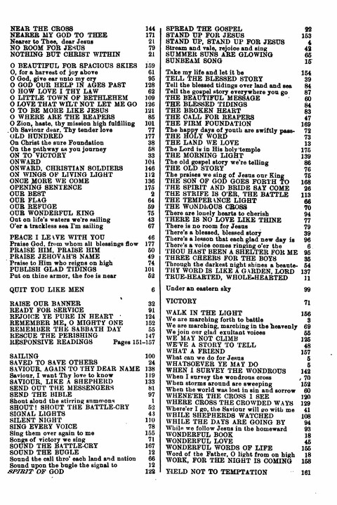 Sunday School Melodies: a Collection of new and Standard Hymns for the Sunday School page 160