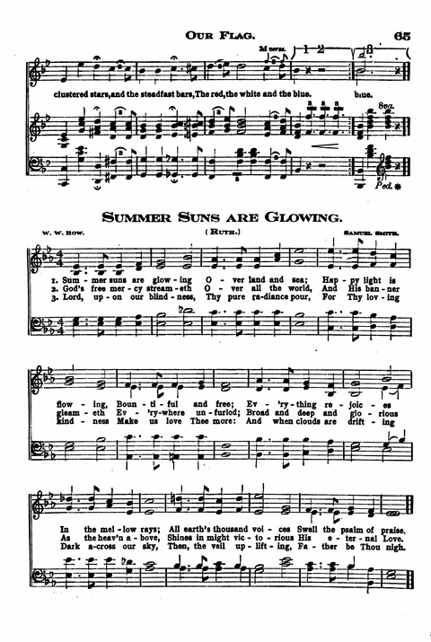 Sunday School Melodies: a Collection of new and Standard Hymns for the Sunday School page 65