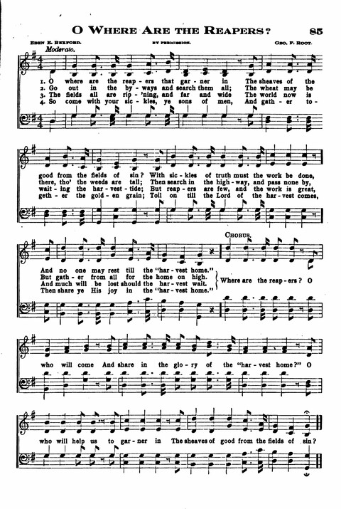 Sunday School Melodies: a Collection of new and Standard Hymns for the Sunday School page 85