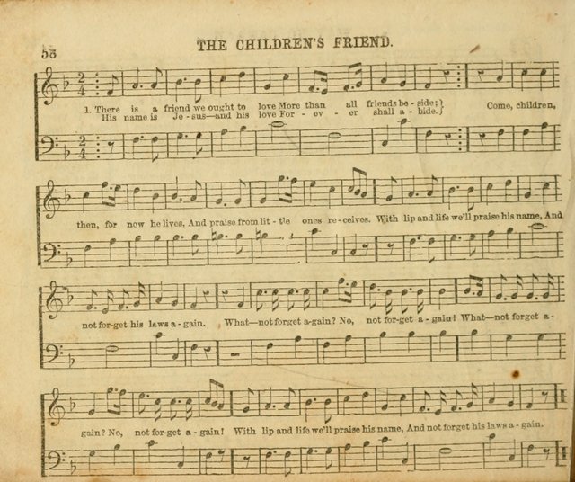 The Sunday-School Music Book: enlarged page 58