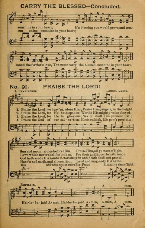 Songs for the Singing, Normal and Literary Schools page 111