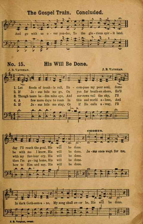 Songs for the Singing, Normal and Literary Schools page 15