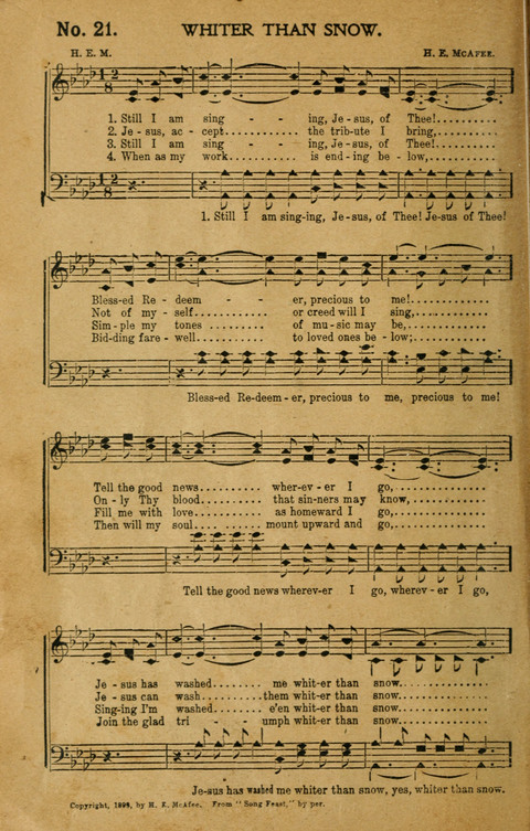 Songs for the Singing, Normal and Literary Schools page 22