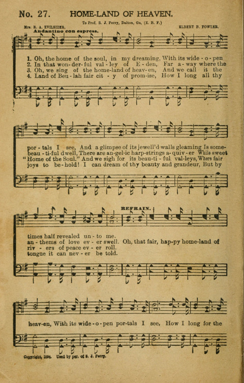 Songs for the Singing, Normal and Literary Schools page 32