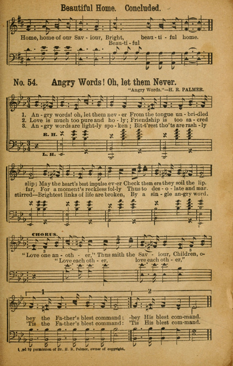 Songs for the Singing, Normal and Literary Schools page 61