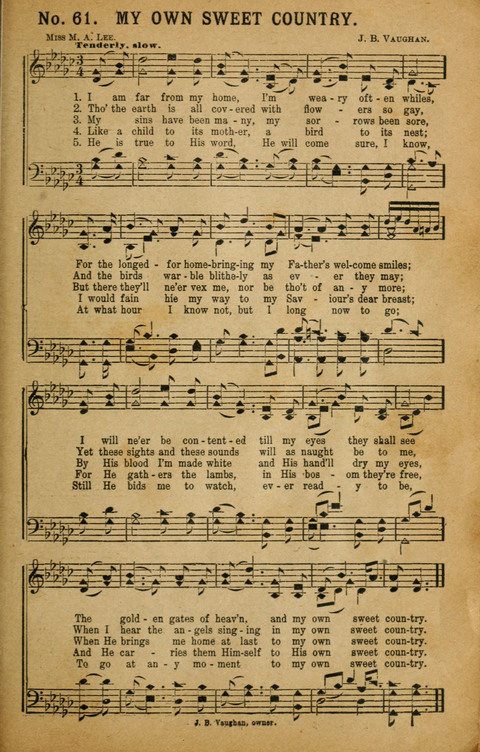 Songs for the Singing, Normal and Literary Schools page 69