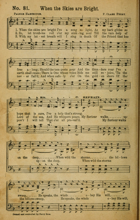 Songs for the Singing, Normal and Literary Schools page 96