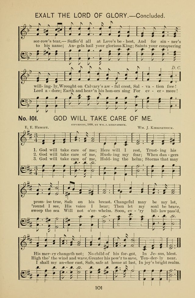 Sunday-School Praises: prepared especially for use in the Sunday-School page 106