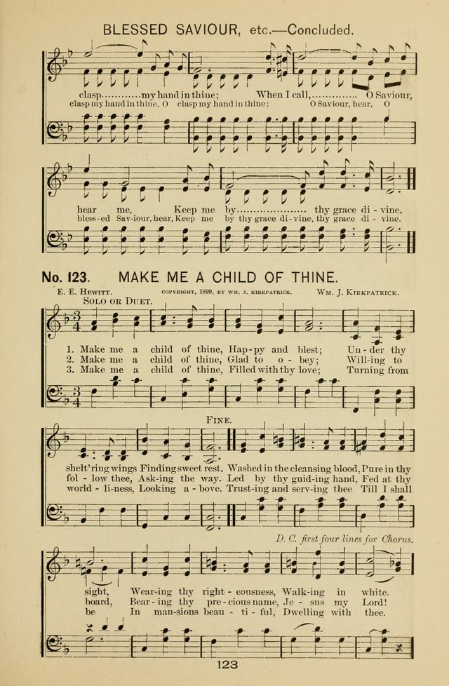 Sunday-School Praises: prepared especially for use in the Sunday-School page 128