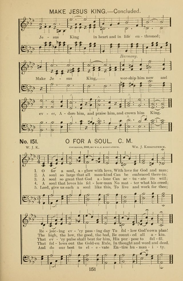 Sunday-School Praises: prepared especially for use in the Sunday-School page 156