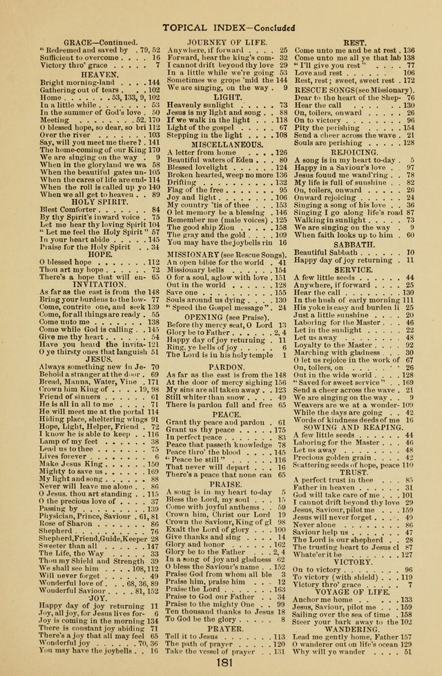 Sunday-School Praises: prepared especially for use in the Sunday-School page 186