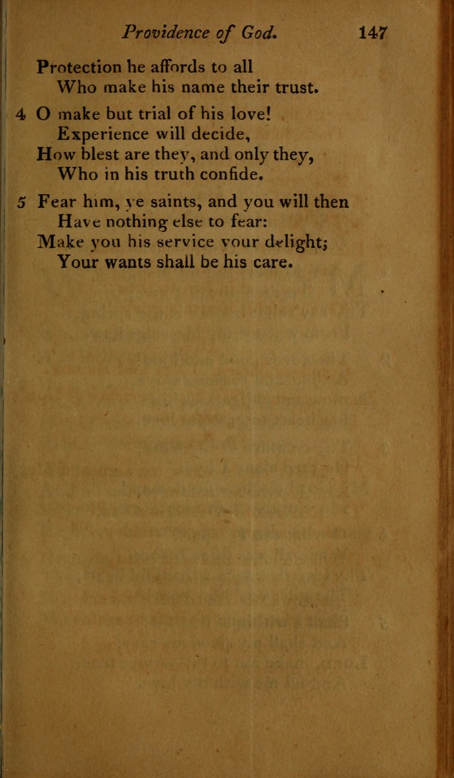 A Selection of Sacred Poetry: consisting of psalms and hymns, from Watts, Doddridge, Merrick, Scott, Cowper, Barbauld, Steele ...compiled for  the use of the Unitarian Church in Philadelphia page 147