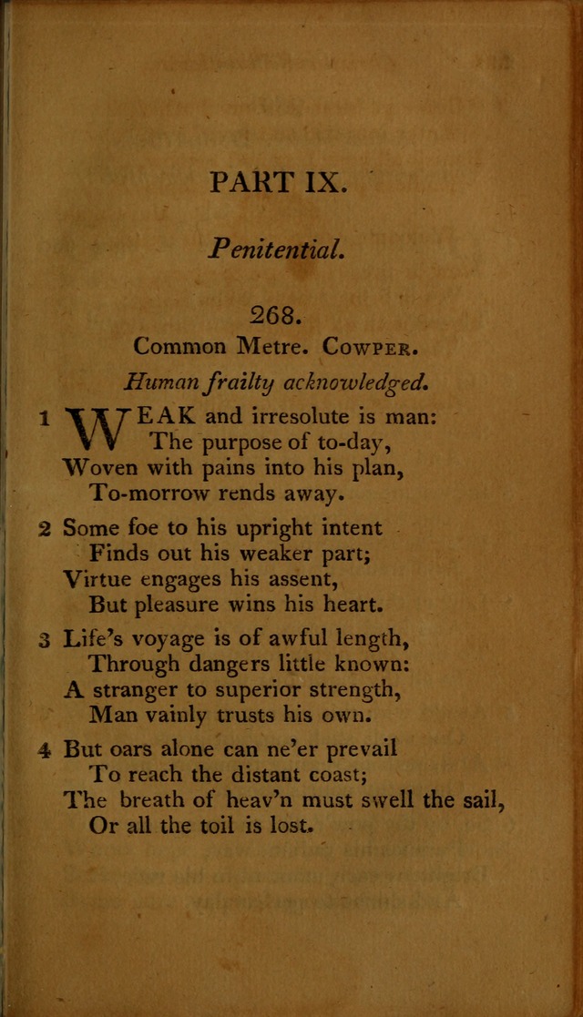 A Selection of Sacred Poetry: consisting of psalms and hymns, from Watts, Doddridge, Merrick, Scott, Cowper, Barbauld, Steele ...compiled for  the use of the Unitarian Church in Philadelphia page 235