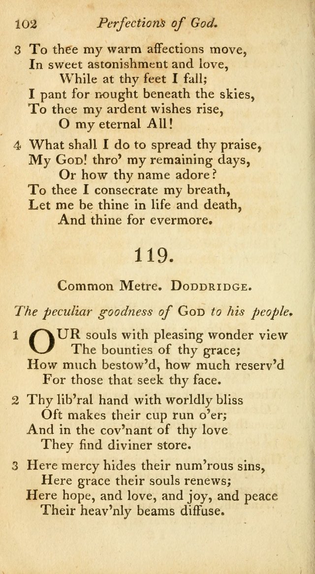 A Selection of Sacred Poetry: consisting of psalms and hymns from Watts, Doddridge, Merrick, Scott, Cowper, Barbauld, Steele, and others (2nd ed.) page 102