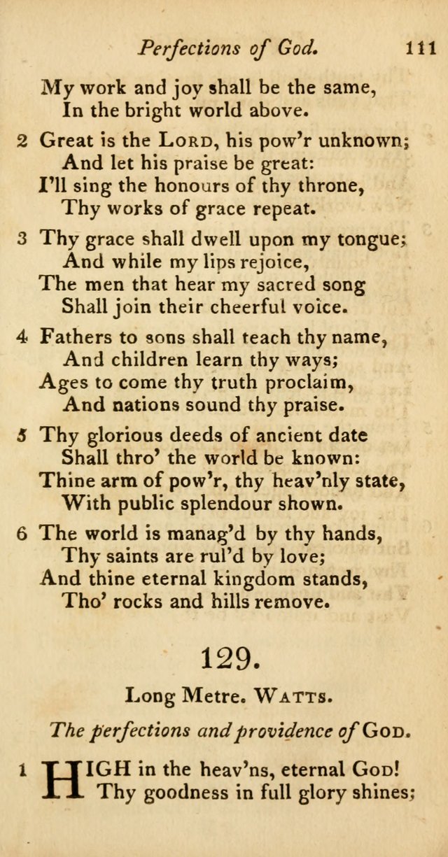 A Selection of Sacred Poetry: consisting of psalms and hymns from Watts, Doddridge, Merrick, Scott, Cowper, Barbauld, Steele, and others (2nd ed.) page 111