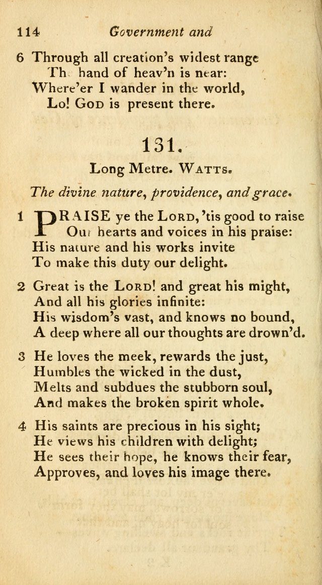 A Selection of Sacred Poetry: consisting of psalms and hymns from Watts, Doddridge, Merrick, Scott, Cowper, Barbauld, Steele, and others (2nd ed.) page 114