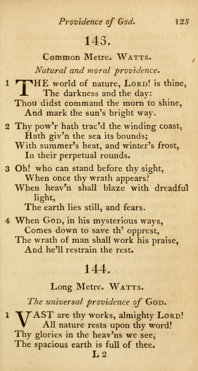 A Selection of Sacred Poetry: consisting of psalms and hymns from Watts, Doddridge, Merrick, Scott, Cowper, Barbauld, Steele, and others (2nd ed.) page 125