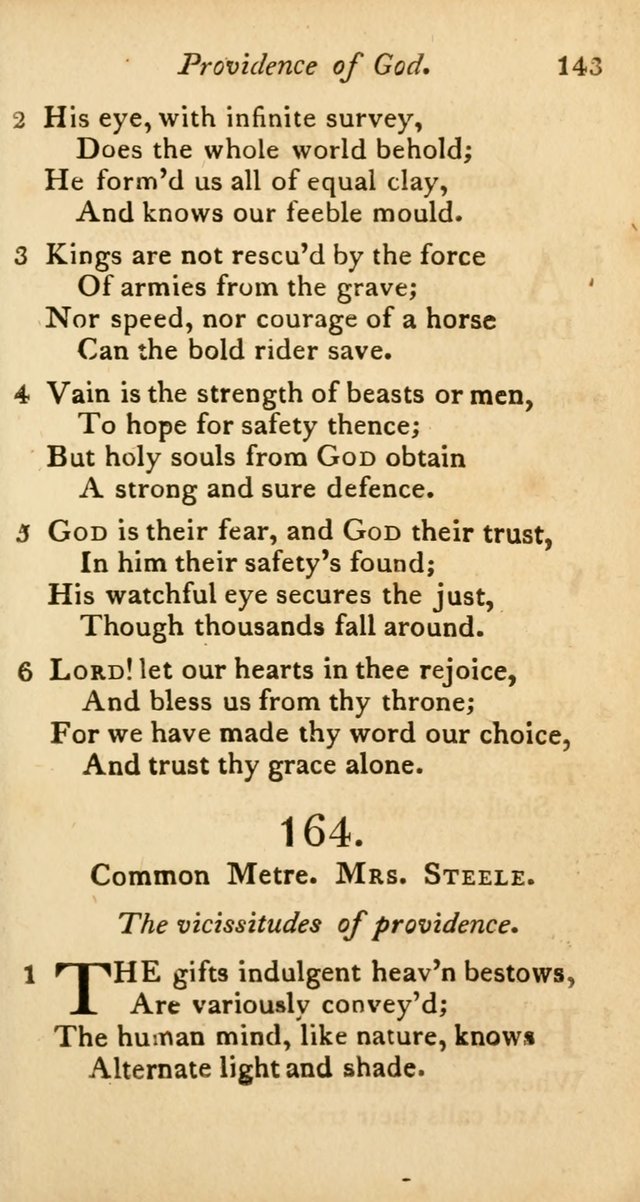 A Selection of Sacred Poetry: consisting of psalms and hymns from Watts, Doddridge, Merrick, Scott, Cowper, Barbauld, Steele, and others (2nd ed.) page 143