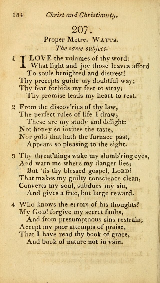 A Selection of Sacred Poetry: consisting of psalms and hymns from Watts, Doddridge, Merrick, Scott, Cowper, Barbauld, Steele, and others (2nd ed.) page 184