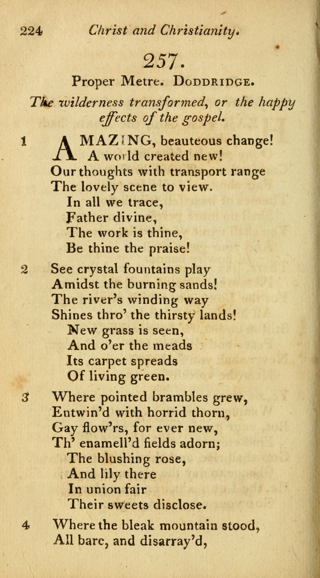 A Selection of Sacred Poetry: consisting of psalms and hymns from Watts, Doddridge, Merrick, Scott, Cowper, Barbauld, Steele, and others (2nd ed.) page 224