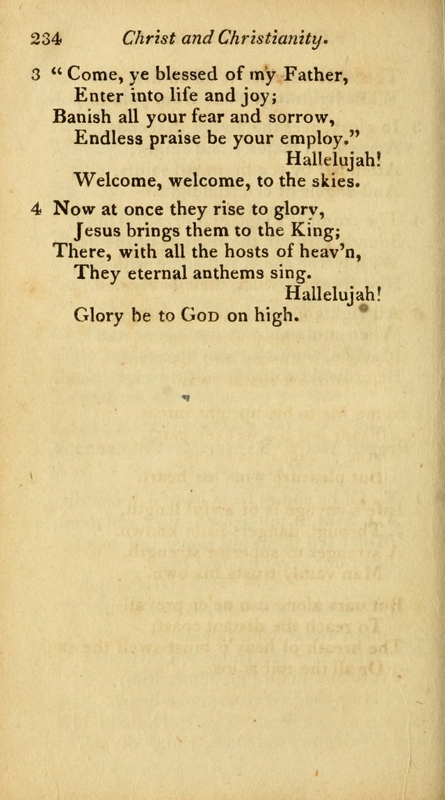 A Selection of Sacred Poetry: consisting of psalms and hymns from Watts, Doddridge, Merrick, Scott, Cowper, Barbauld, Steele, and others (2nd ed.) page 234