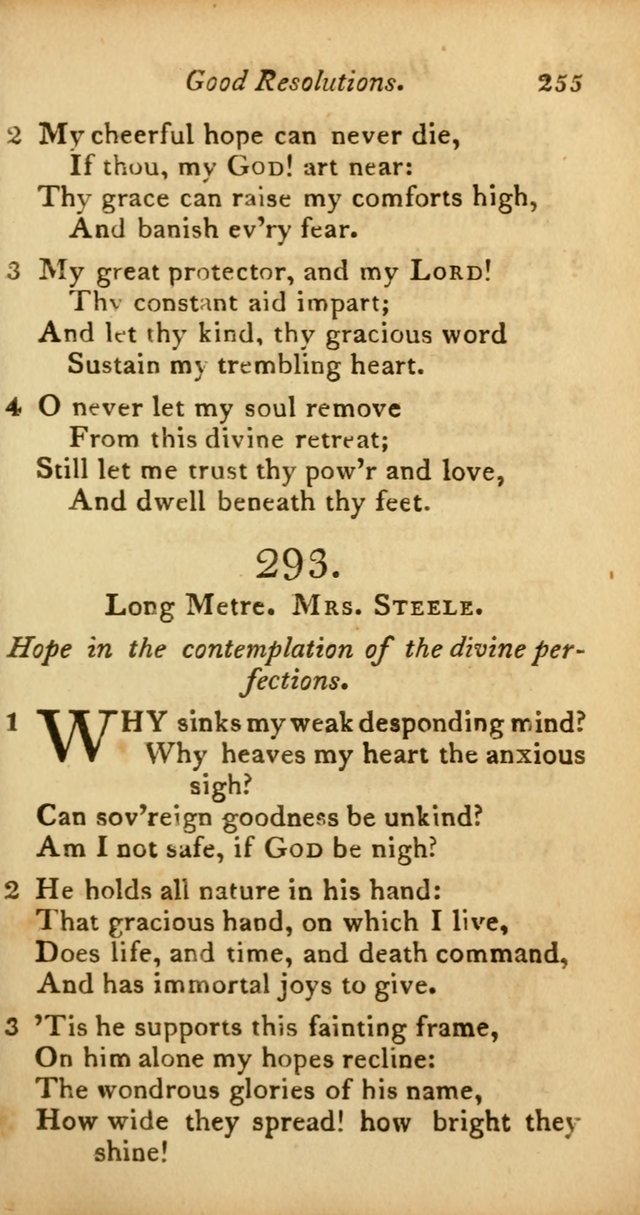 A Selection of Sacred Poetry: consisting of psalms and hymns from Watts, Doddridge, Merrick, Scott, Cowper, Barbauld, Steele, and others (2nd ed.) page 255