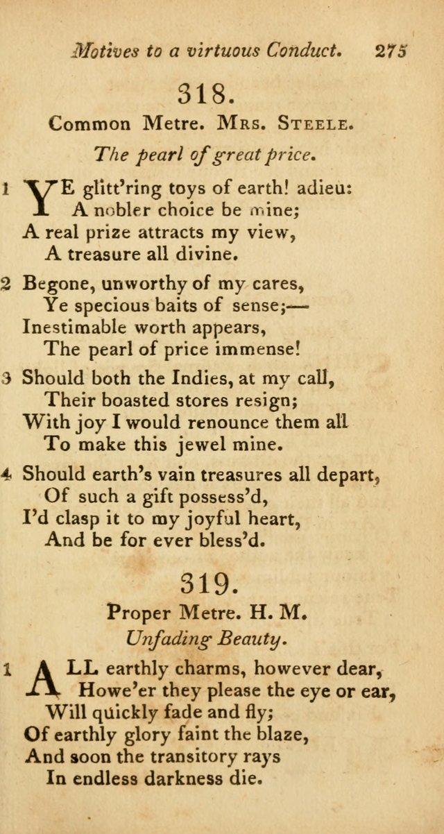 A Selection of Sacred Poetry: consisting of psalms and hymns from Watts, Doddridge, Merrick, Scott, Cowper, Barbauld, Steele, and others (2nd ed.) page 275