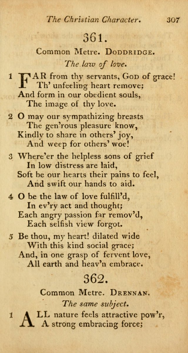 A Selection of Sacred Poetry: consisting of psalms and hymns from Watts, Doddridge, Merrick, Scott, Cowper, Barbauld, Steele, and others (2nd ed.) page 307