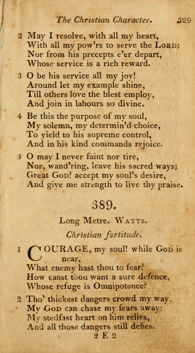 A Selection of Sacred Poetry: consisting of psalms and hymns from Watts, Doddridge, Merrick, Scott, Cowper, Barbauld, Steele, and others (2nd ed.) page 329