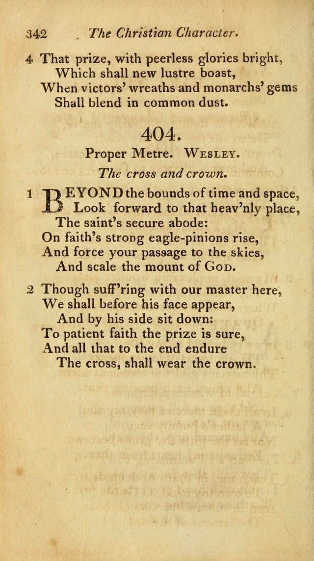 A Selection of Sacred Poetry: consisting of psalms and hymns from Watts, Doddridge, Merrick, Scott, Cowper, Barbauld, Steele, and others (2nd ed.) page 342