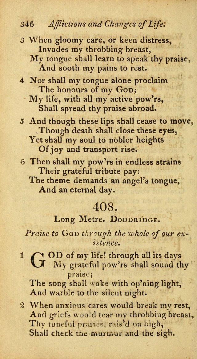 A Selection of Sacred Poetry: consisting of psalms and hymns from Watts, Doddridge, Merrick, Scott, Cowper, Barbauld, Steele, and others (2nd ed.) page 346