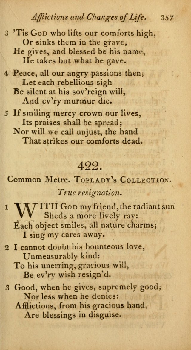 A Selection of Sacred Poetry: consisting of psalms and hymns from Watts, Doddridge, Merrick, Scott, Cowper, Barbauld, Steele, and others (2nd ed.) page 357