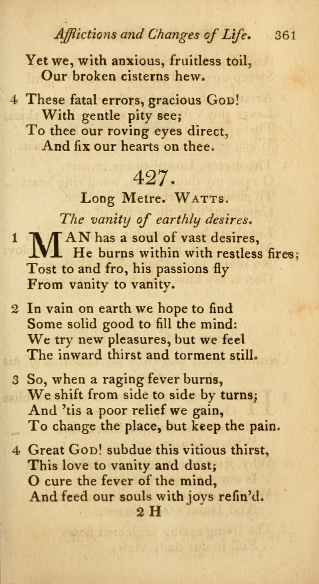 A Selection of Sacred Poetry: consisting of psalms and hymns from Watts, Doddridge, Merrick, Scott, Cowper, Barbauld, Steele, and others (2nd ed.) page 361