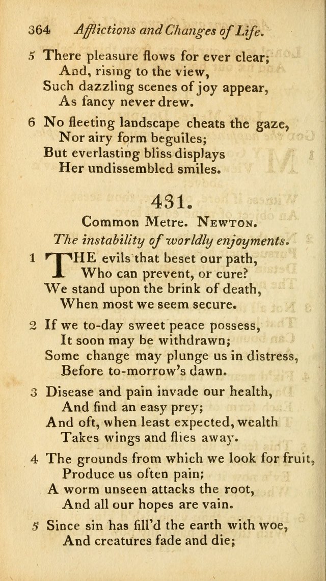 A Selection of Sacred Poetry: consisting of psalms and hymns from Watts, Doddridge, Merrick, Scott, Cowper, Barbauld, Steele, and others (2nd ed.) page 364