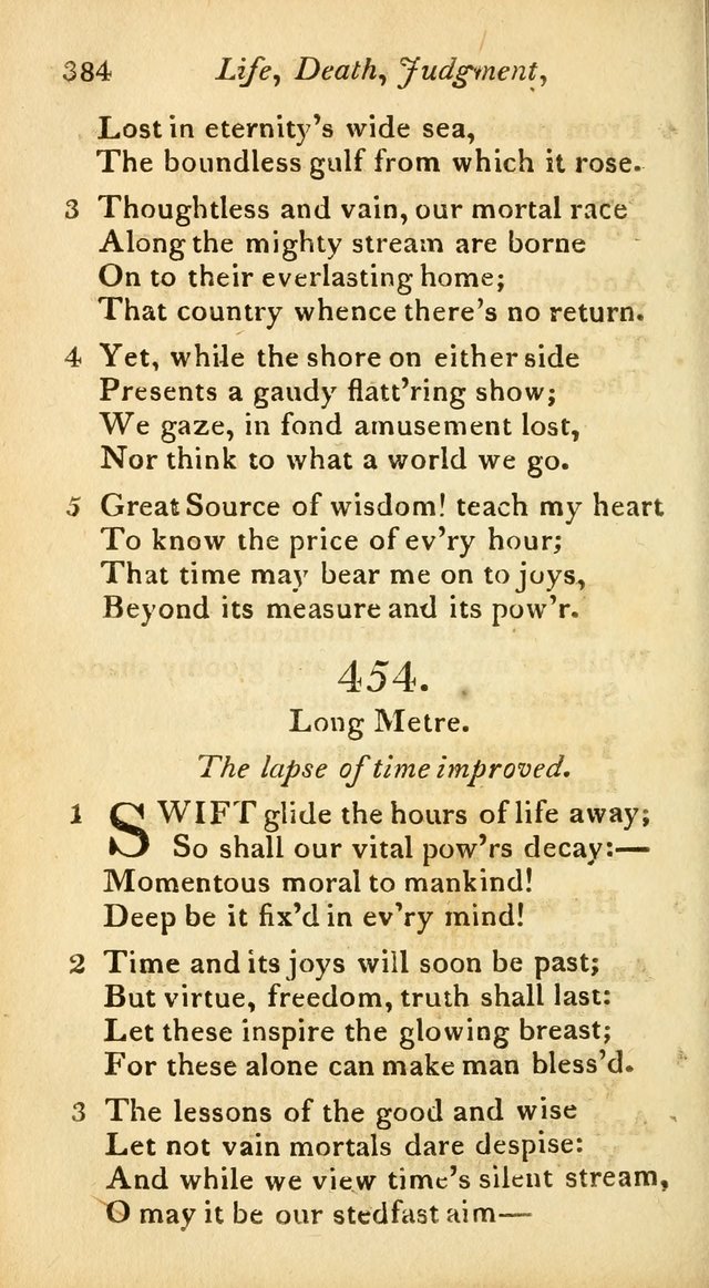 A Selection of Sacred Poetry: consisting of psalms and hymns from Watts, Doddridge, Merrick, Scott, Cowper, Barbauld, Steele, and others (2nd ed.) page 384