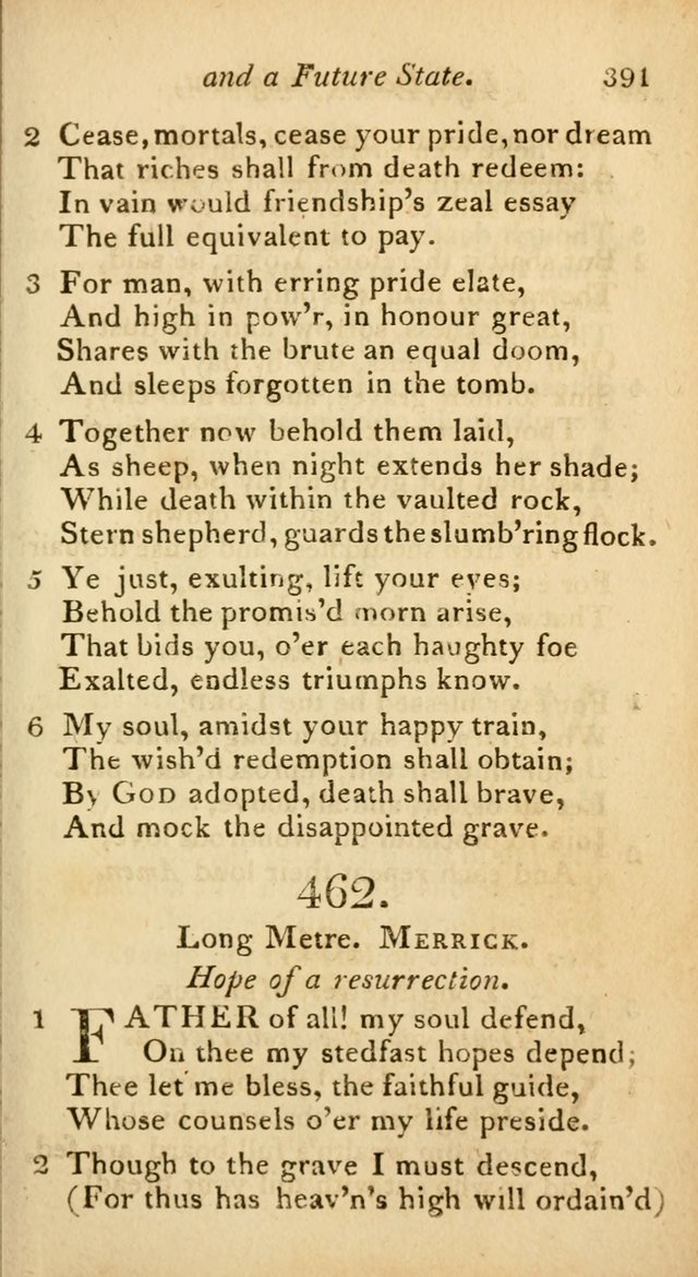 A Selection of Sacred Poetry: consisting of psalms and hymns from Watts, Doddridge, Merrick, Scott, Cowper, Barbauld, Steele, and others (2nd ed.) page 391