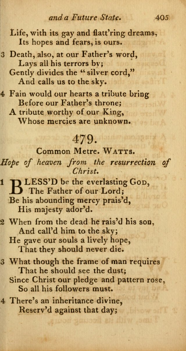 A Selection of Sacred Poetry: consisting of psalms and hymns from Watts, Doddridge, Merrick, Scott, Cowper, Barbauld, Steele, and others (2nd ed.) page 405