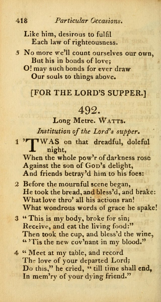 A Selection of Sacred Poetry: consisting of psalms and hymns from Watts, Doddridge, Merrick, Scott, Cowper, Barbauld, Steele, and others (2nd ed.) page 420