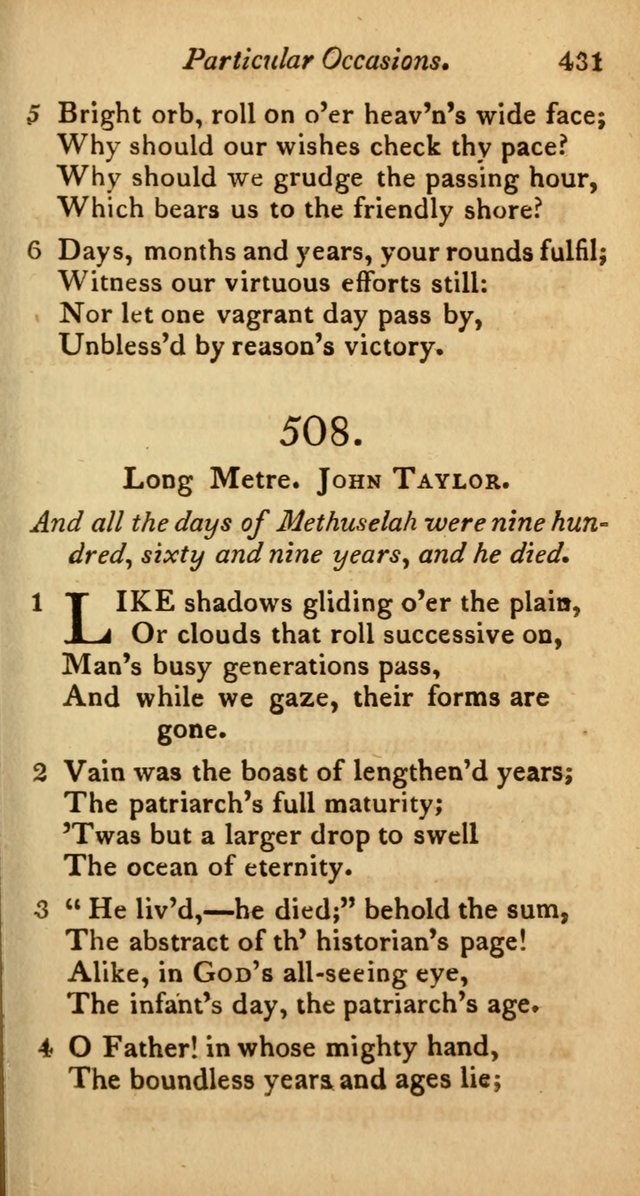 A Selection of Sacred Poetry: consisting of psalms and hymns from Watts, Doddridge, Merrick, Scott, Cowper, Barbauld, Steele, and others (2nd ed.) page 433