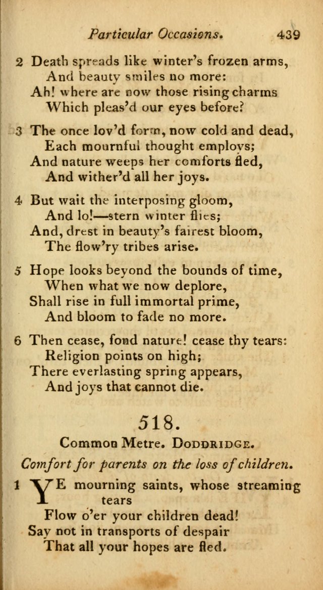 A Selection of Sacred Poetry: consisting of psalms and hymns from Watts, Doddridge, Merrick, Scott, Cowper, Barbauld, Steele, and others (2nd ed.) page 441