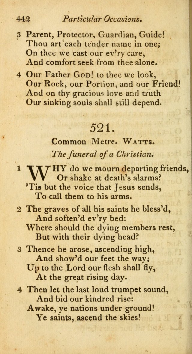 A Selection of Sacred Poetry: consisting of psalms and hymns from Watts, Doddridge, Merrick, Scott, Cowper, Barbauld, Steele, and others (2nd ed.) page 444