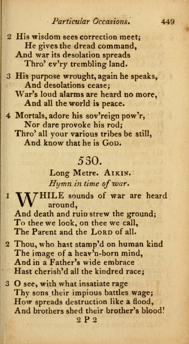 A Selection of Sacred Poetry: consisting of psalms and hymns from Watts, Doddridge, Merrick, Scott, Cowper, Barbauld, Steele, and others (2nd ed.) page 451