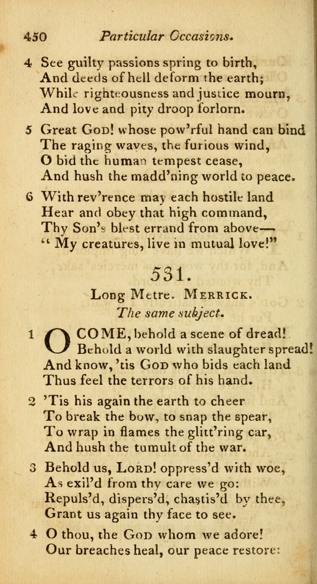 A Selection of Sacred Poetry: consisting of psalms and hymns from Watts, Doddridge, Merrick, Scott, Cowper, Barbauld, Steele, and others (2nd ed.) page 452