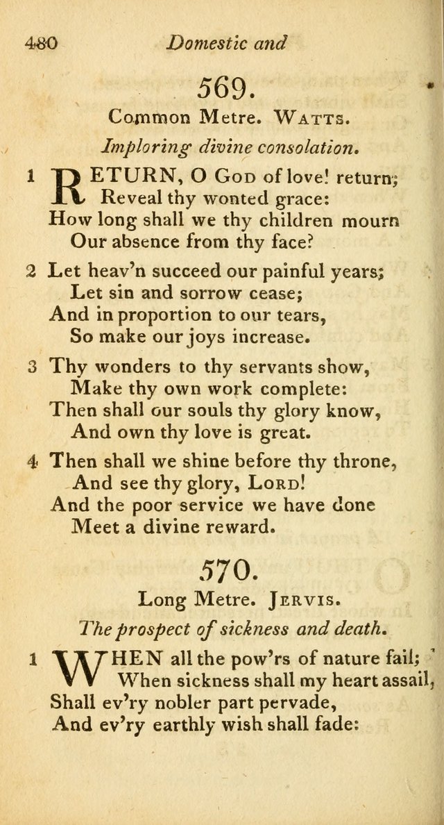 A Selection of Sacred Poetry: consisting of psalms and hymns from Watts, Doddridge, Merrick, Scott, Cowper, Barbauld, Steele, and others (2nd ed.) page 482