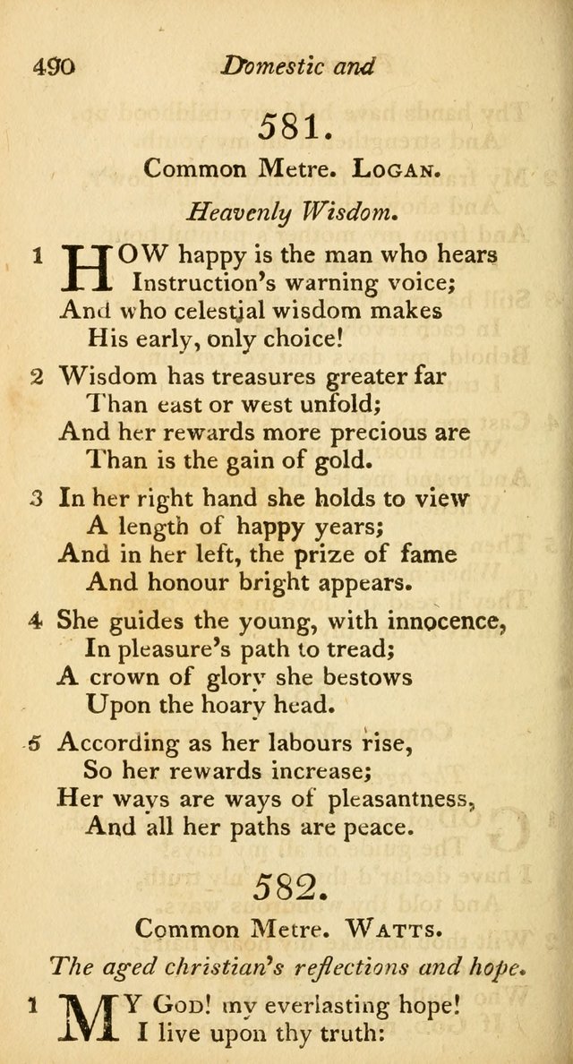 A Selection of Sacred Poetry: consisting of psalms and hymns from Watts, Doddridge, Merrick, Scott, Cowper, Barbauld, Steele, and others (2nd ed.) page 492